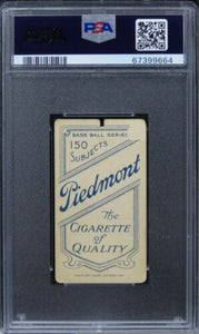 1909 T206 Piedmont 150 Tom Jones (ST. LOUIS) PSA 1 PR