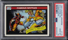 Load image into Gallery viewer, 1990 Marvel Universe Wolverine Vs. SABRETOOTH #119 PSA 10 GEM MINT