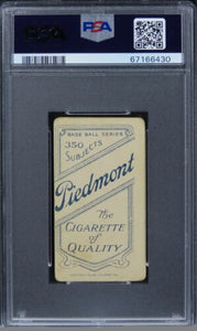 1909 T206 Piedmont 350 Paddy Livingstone (LIVINGSTON) PSA 2 GOOD