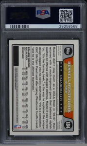 2008 Topps Chrome Russell Westbrook Future HOF ROOKIE RC #184 PSA 9 MINT
