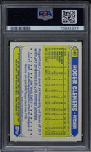 Load image into Gallery viewer, 1987 Topps Tiffany Roger Clemens Future HOF #340 PSA 10 GEM MINT
