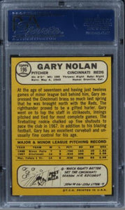 1968 Topps Gary Nolan #196 PSA 9 MINT