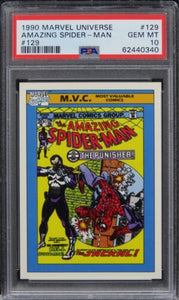 1990 Marvel Universe Amazing Spider-Man #129 #129 PSA 10 GEM MINT