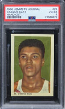 Load image into Gallery viewer, 1960 Hemmets Journal Cassius Clay HAND CUT HOF ROOKIE RC #23 PSA 4 VG-EX