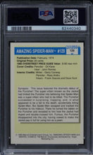 Load image into Gallery viewer, 1990 Marvel Universe Amazing Spider-Man #129 #129 PSA 10 GEM MINT