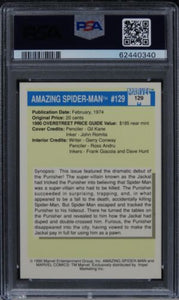 1990 Marvel Universe Amazing Spider-Man #129 #129 PSA 10 GEM MINT