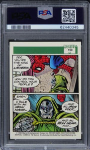 1990 Marvel Universe Doctor Doom #150 PSA 9 MINT