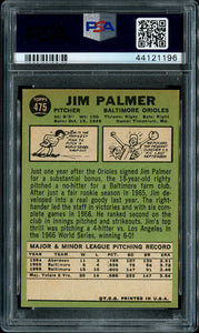 1967 Topps Jim Palmer PSA 9 HOF